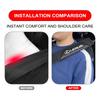 Car Seat Belt Shoulder Cover Carbon Fiber Protective Pad For Lexus F SPORT ES UX 300e GS GX IS LS LX CT LC LBX NX RX 350h 450h
