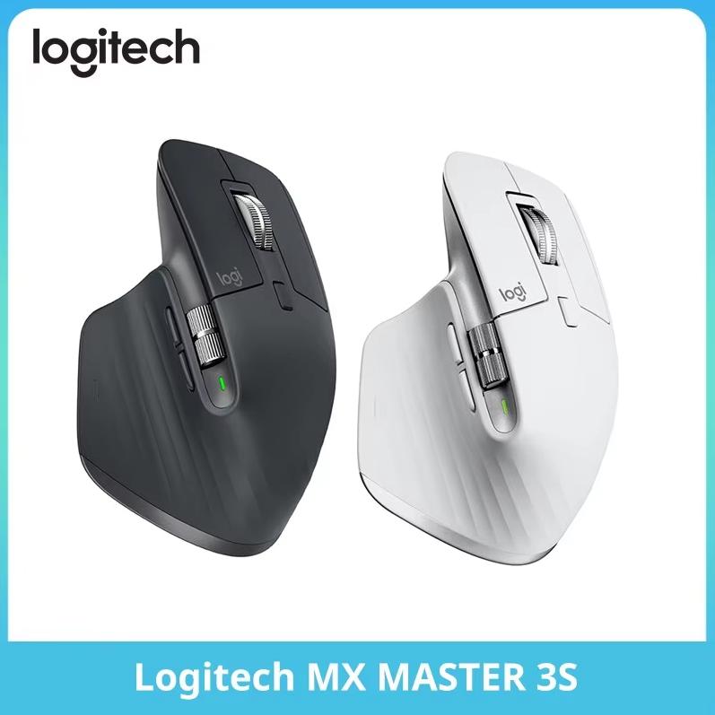 Logitech Master Series MX Master 3S Wireless Bluetooth Mouse Ergonomic Office Silent Mouse with Wireless Receiver