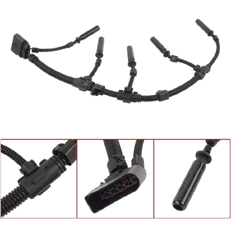 Replacement Glow Plug Connector Automotive Accessories Car Glow Plug Bridge Wiring Harness for 2.0 2.5 2003-2010