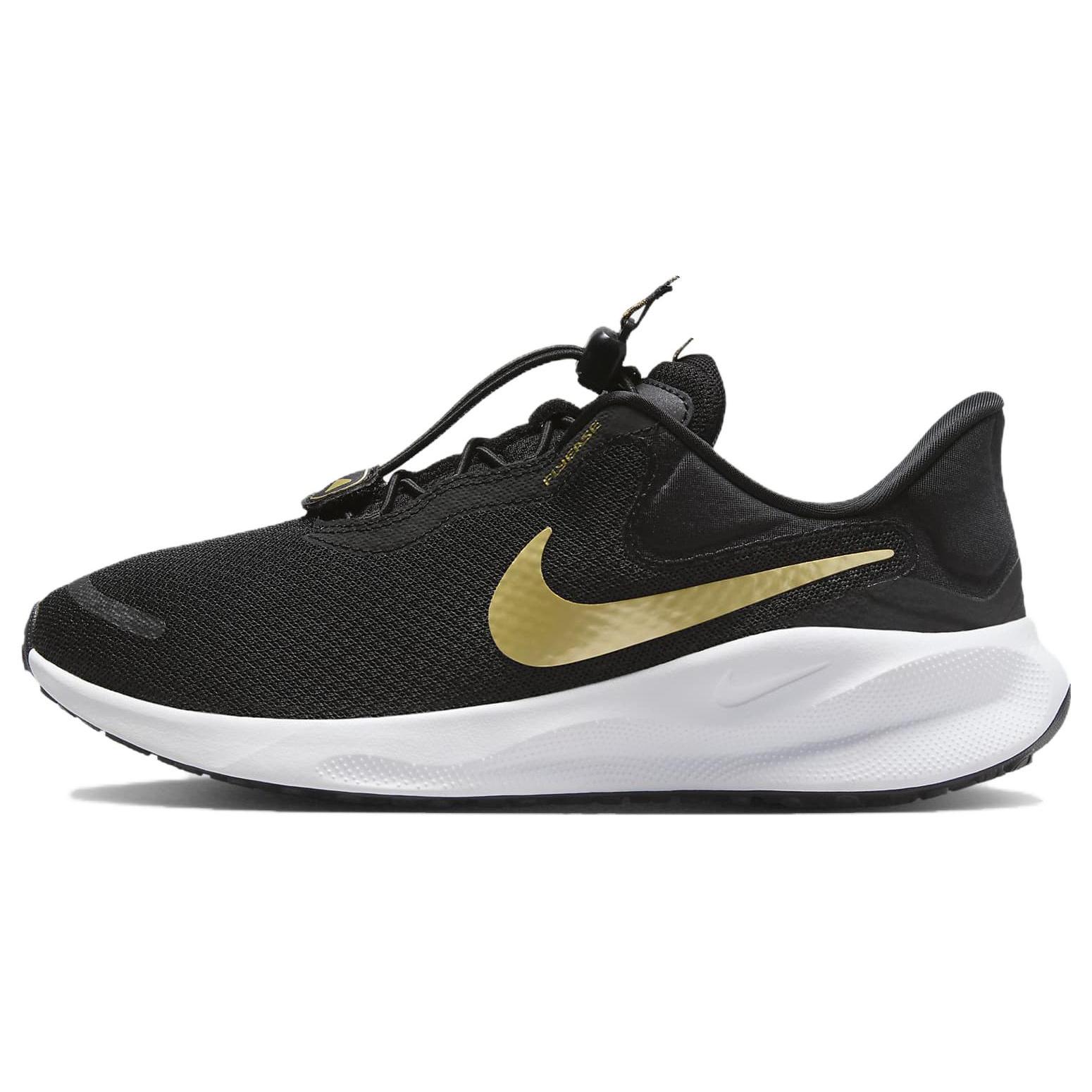 

Новые женские кроссовки Nike Revolution 7 EasyOn Black Gold FN7999-002 37.5
