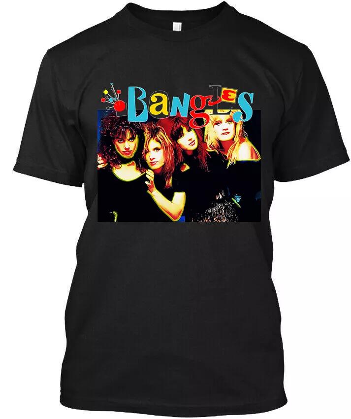 New The Bangles American Pop Rock Band Vintage Music Logo Tshirt S3xl S