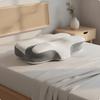 Ergonomic Memory Foam Pillow | Supportive, shaped with Mesh Panels, for Bedroom Black