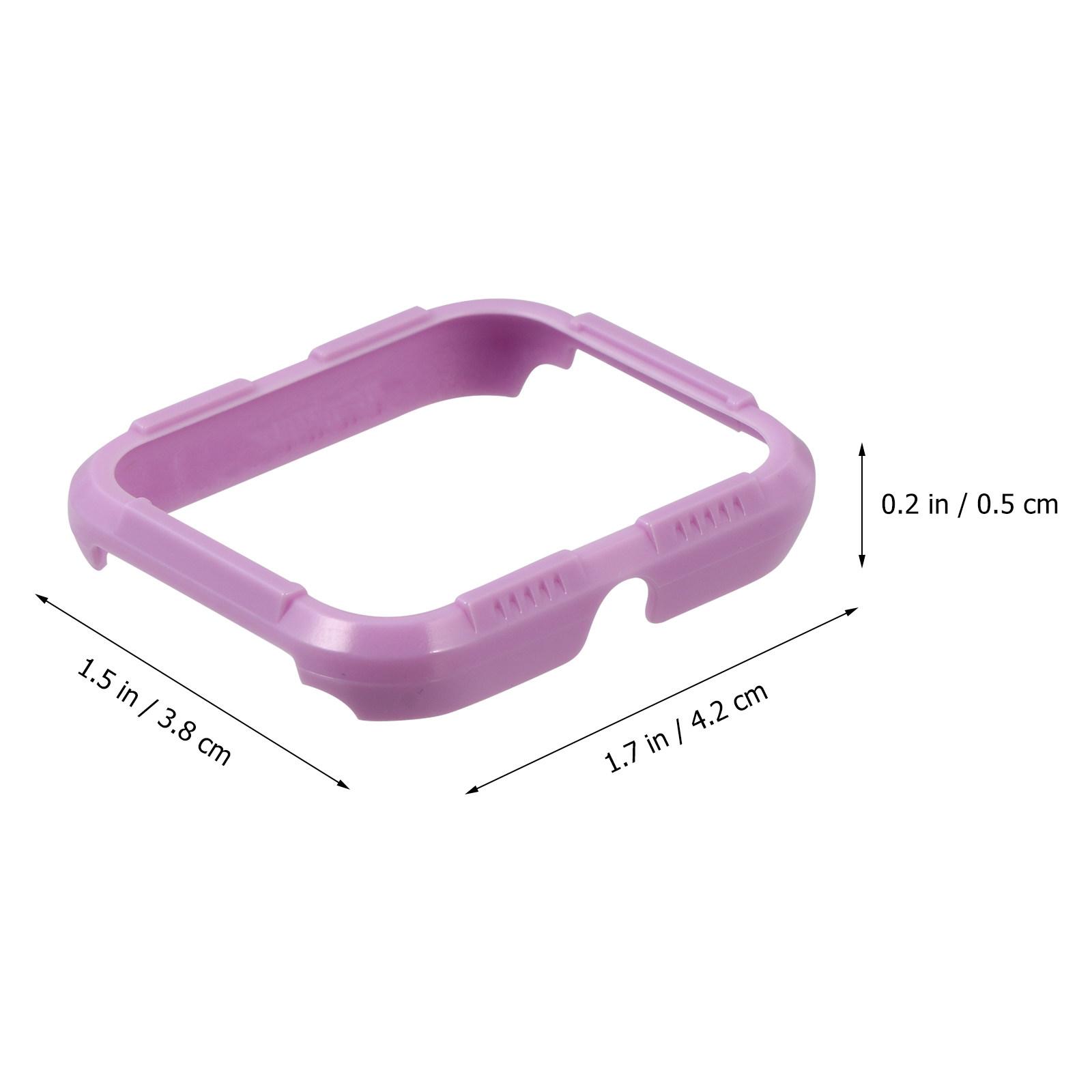 1Pcs Smart Watch Protective Case Cover Pc Frame Sturdy Lightweight Drop Resistant Compatible for Pop U Fashionable Watch