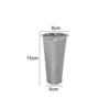 2pcs Ultra-Fine Stainless Steel Cold Brew Coffee Filters 8*21/8*15cm Filter Cartridges For 1-2 Quart Wide-mouth Jars