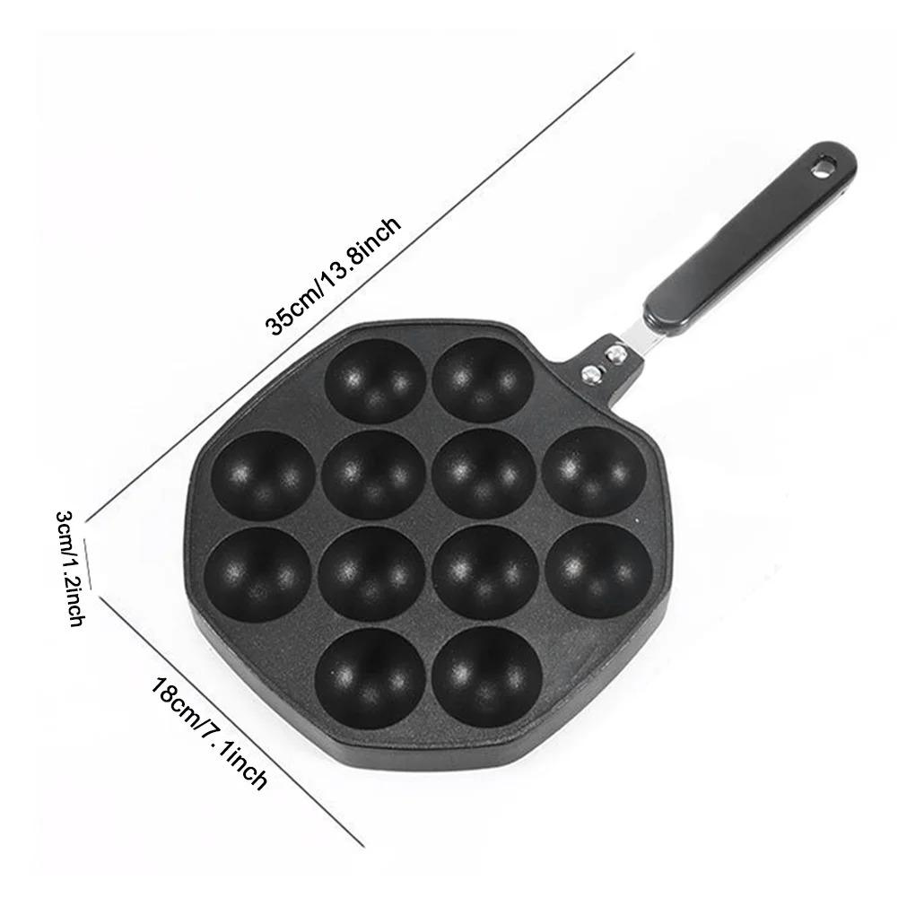 

Takoyaki Pan 20 Molds Takoyaki Maker Skillet Aluminum Alloy Nonstick Grill Pan Cooking Plate for Octopus Balls Pancake cake make