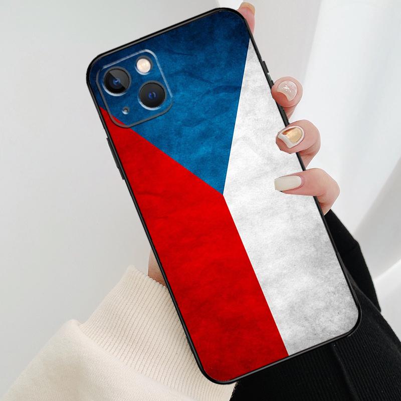 Czech Republic Czech Flag Phone Case For iPhone 17 Pro Max 14 13 12 11 15 16 Pro Max mini 15 16 Plus 16e 17 Air Cover