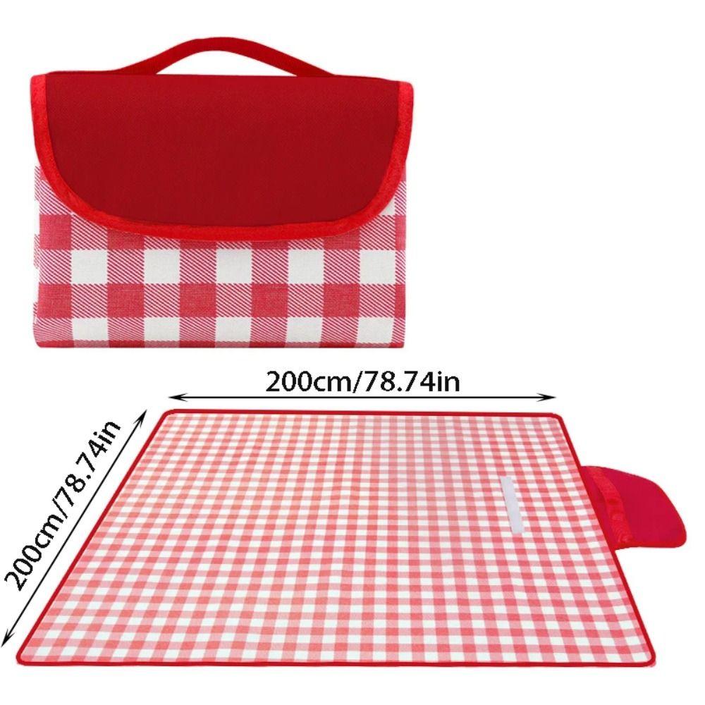 Foldable Design Waterproof Mat Waterproof cloth Portable Mat Durable Picnic Mat  Park