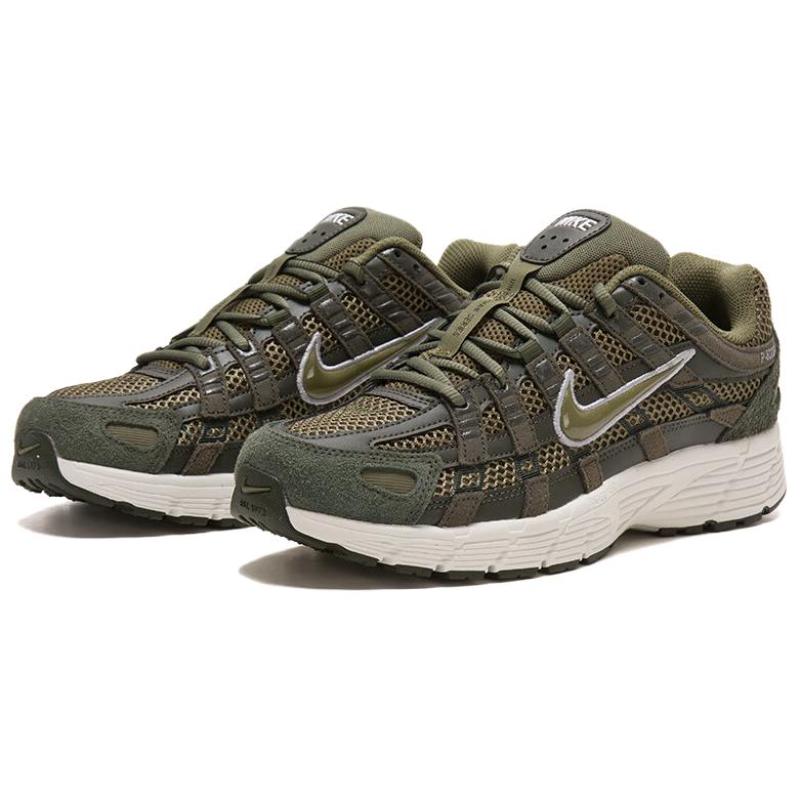 Nike P 6000 Abrasion Resistant Breathable Low Top Running Shoes Men's Green Sneakers HF0015-301