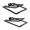 2PCS Tilted Speaker Risers Anti Vibration Pad Bookshelf Speaker Stands  Desktop Use