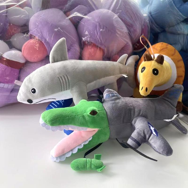 Italian Meme Plush Toy Crocodile Monkey Banana Funny Stuffed Animal Doll Gift