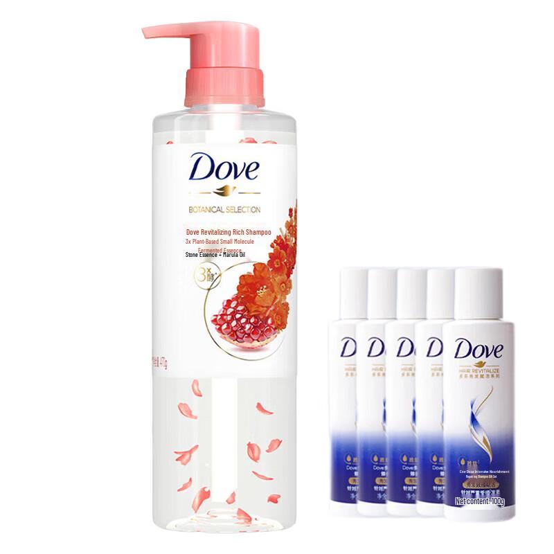 Dove Revitalizing & Moisturizing Shampoo Set
