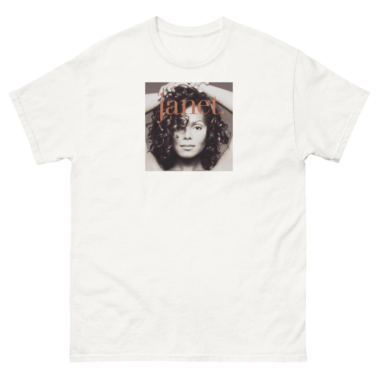 Janet Jackson Classic Photo Logo T-Shirt XL