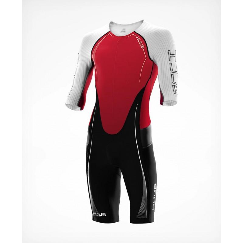 Tuta da Triathlon da Uomo Pezzo Unico Asciugatura Rapida Attrezzatura a Compressione Abbigliamento Protettivo di Sicurezza per Allenamento Ciclismo su Strada