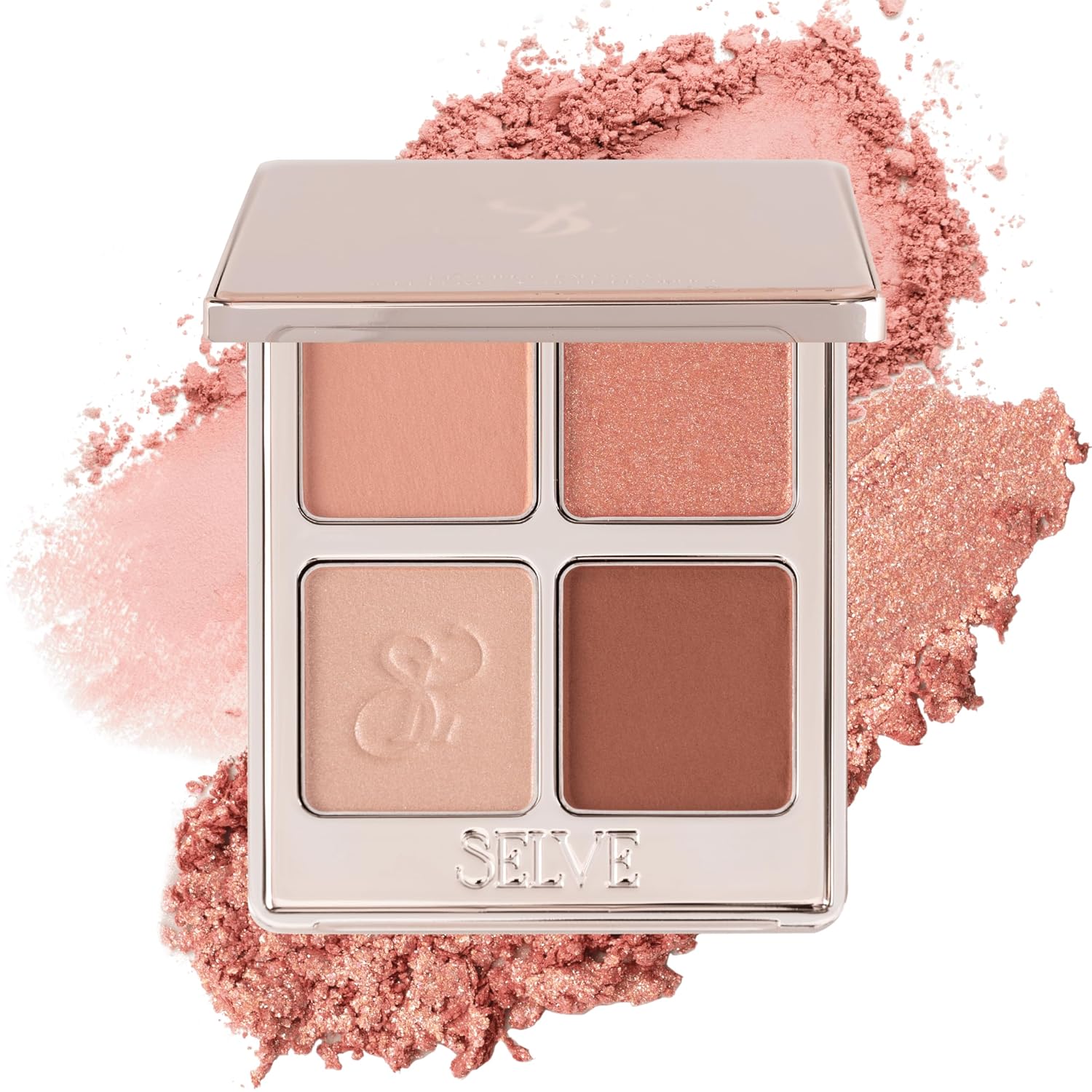SELVE My Muse Palette (Eyeshadow) (Eyeshadow Palette) (01 Antique Rose 8 grams)