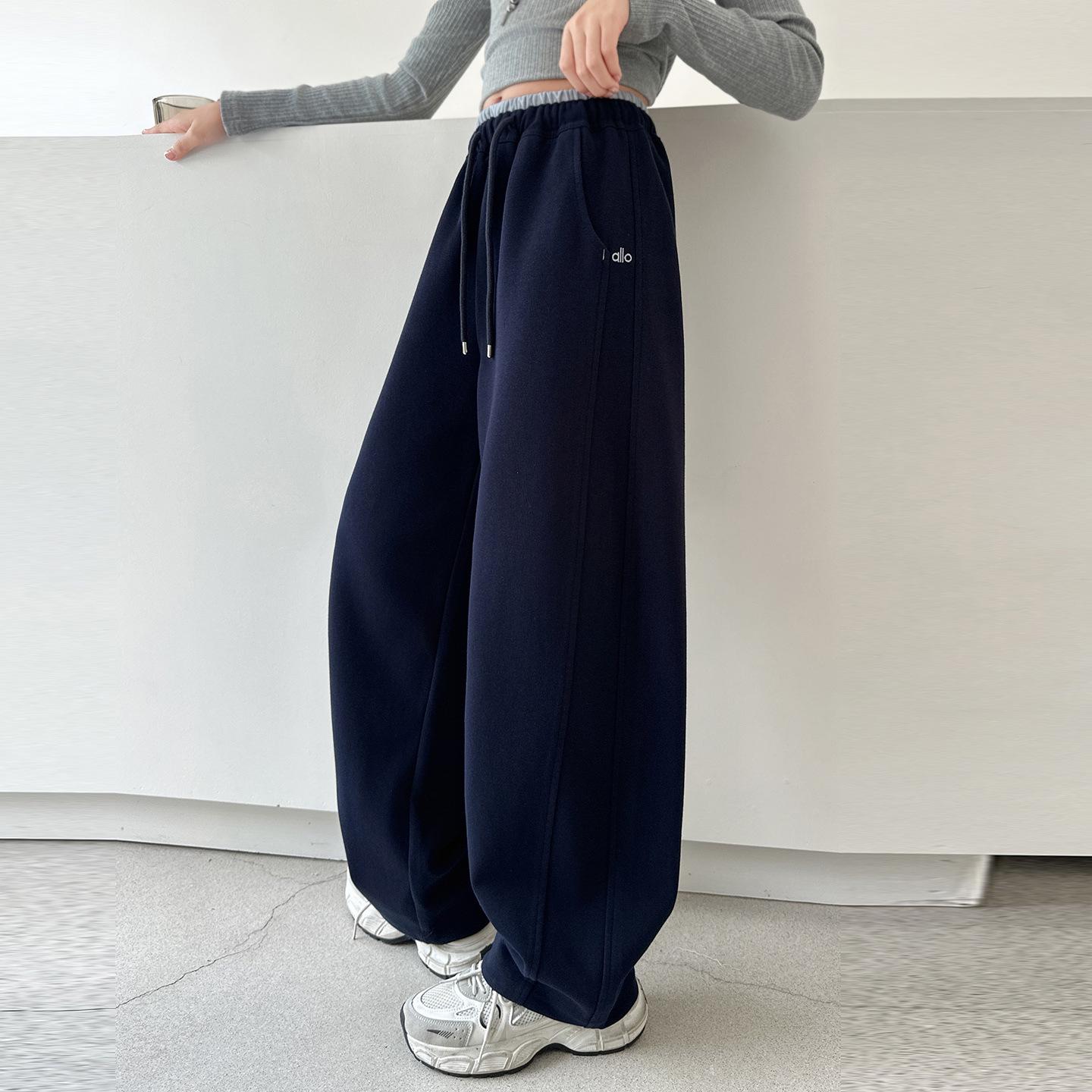 

Флисовые осенне-зимние спортивные штаны Scimitar для девочек - Модный тренд 2025 года, Повседневные спортивные штаны для подростков 170 cm