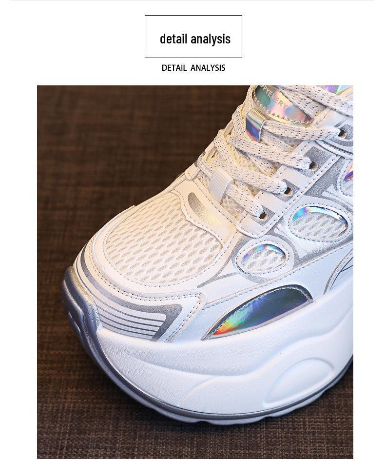 HC3559-2 Women's Petite Hidden Heel Dad Sneakers - Spring 2025 Collection