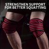 1pc Leg Knee Compression Wraps Gym Weight Lifting Squat Training Knee Protection Bandage Elastic Anti-Slip Sports Knee Brace