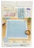 Olympus Sashiko Kit embroidery flower - Single-stitch dishcloth, cross-stitch design, SK-316