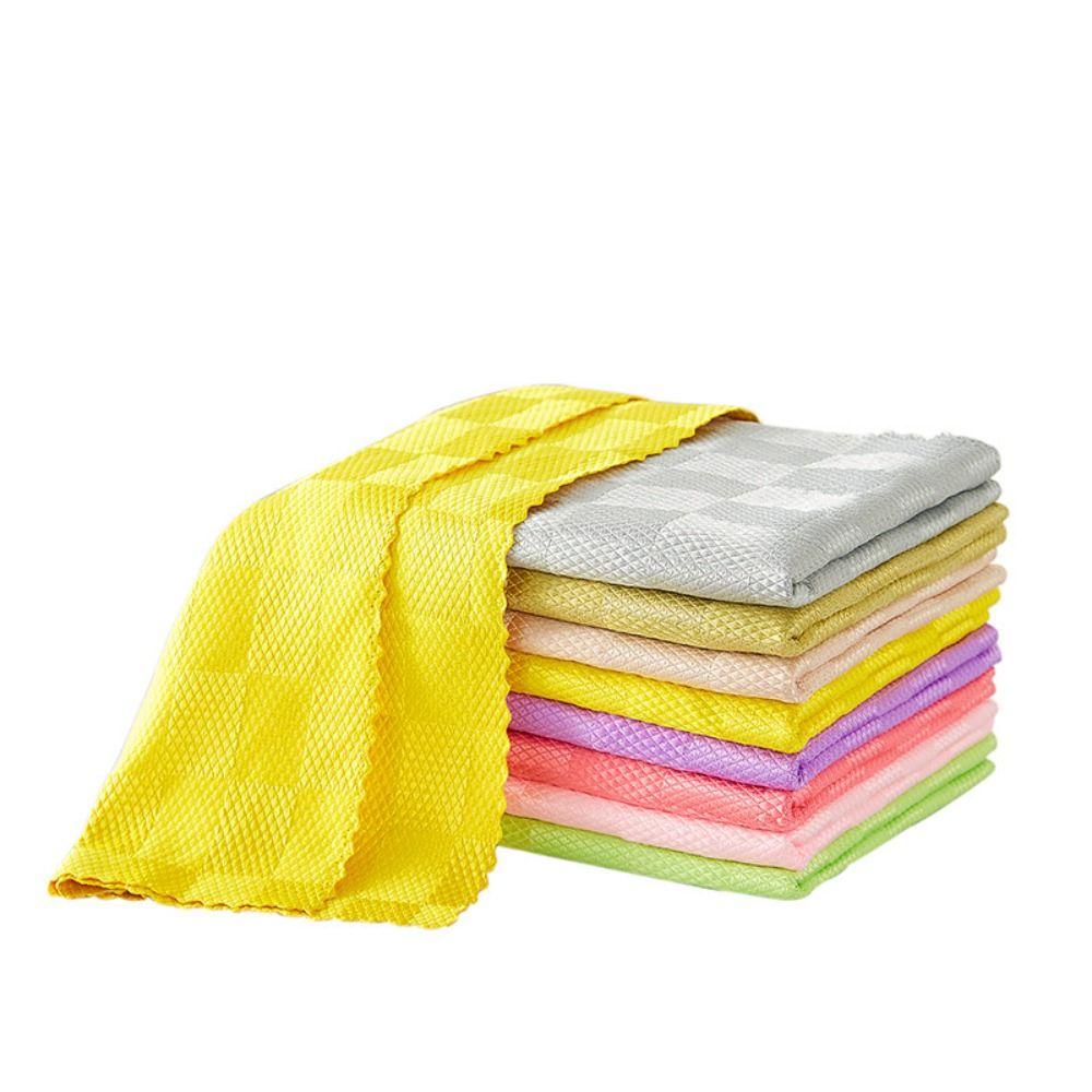 1/3 buc ușoare cârpe de curățare a sticlei lavetă din microfibră prosop de curățare a peștilor solzi de uz casnic