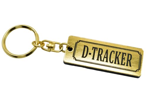 

QA-707-1 D-TRACKER Kawasaki D-Tracker 125 D-Tracker 250/V LX250V LX250E LX125D Fi Cab Vehicle Custom Parts Acrylic Gold and Black Double Ring Key