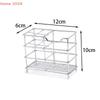 Bathroom Toothbrush Holder Stainless Steel Black Sliver Tooth Brush Holder Toothpaste Holder Stand Bathroom Organizer Accessory