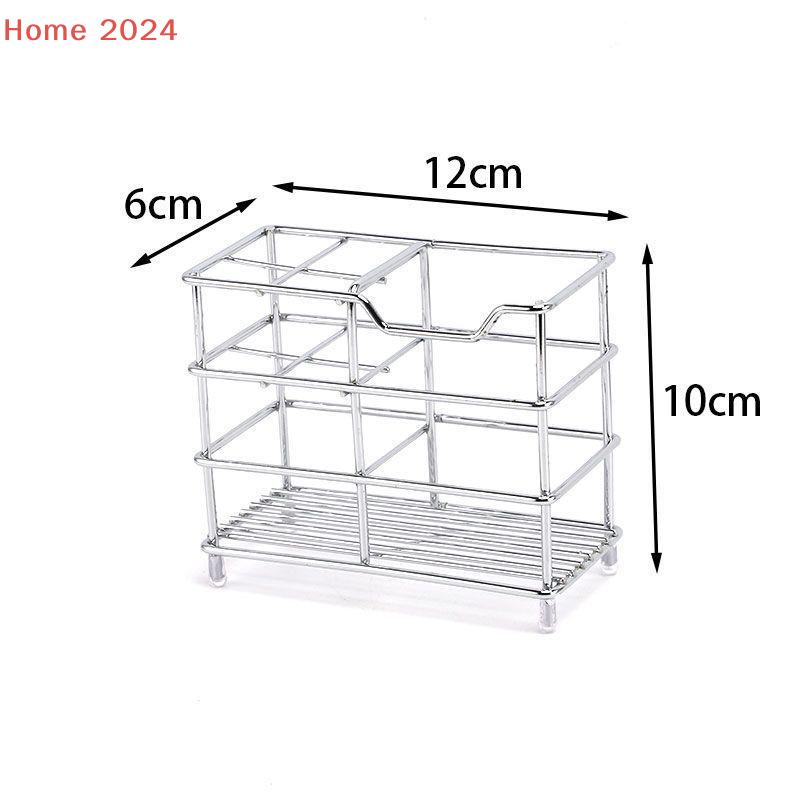 Bathroom Toothbrush Holder Stainless Steel Black Sliver Tooth Brush Holder Toothpaste Holder Stand Bathroom Organizer Accessory