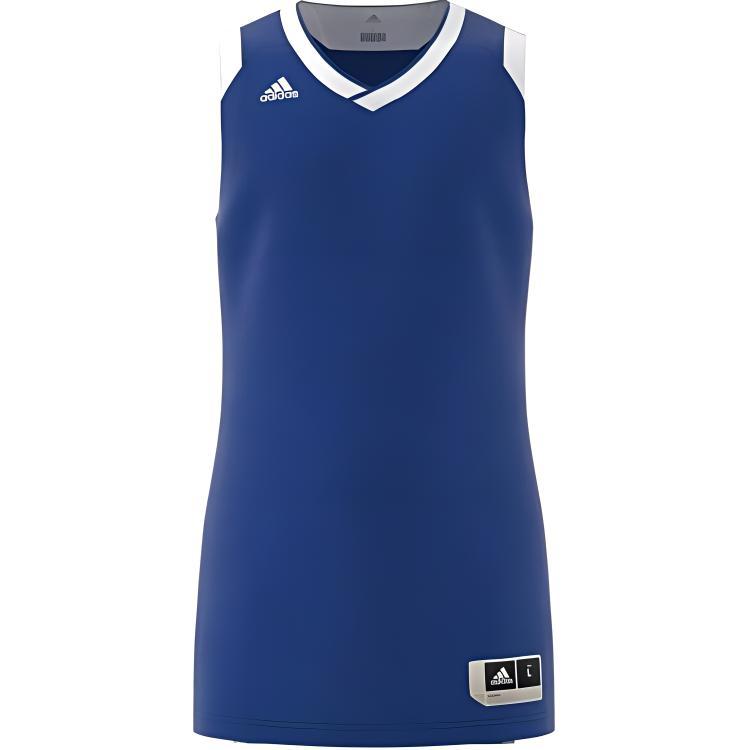 Adidas Crazy Explosive Color Block Embroidered Pullover Basketball Jersey Men Jersey Blue BQ7780