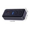 4-in-1 Multi Port Glove Box USB Hub Expansion Dock USB Adapter for for for for TESLA Model 3 Model Y 2020-2025