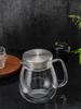 IwaiLoft Leaf Pot Pure, Heat-Resistant Glass Teapot/Coffee Server, Microwave and Dishwasher Safe (700ml)