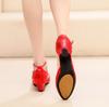 Women High Heels Prom Modern Ballroom Dancing Waltz Salsa Dance Single Shoes