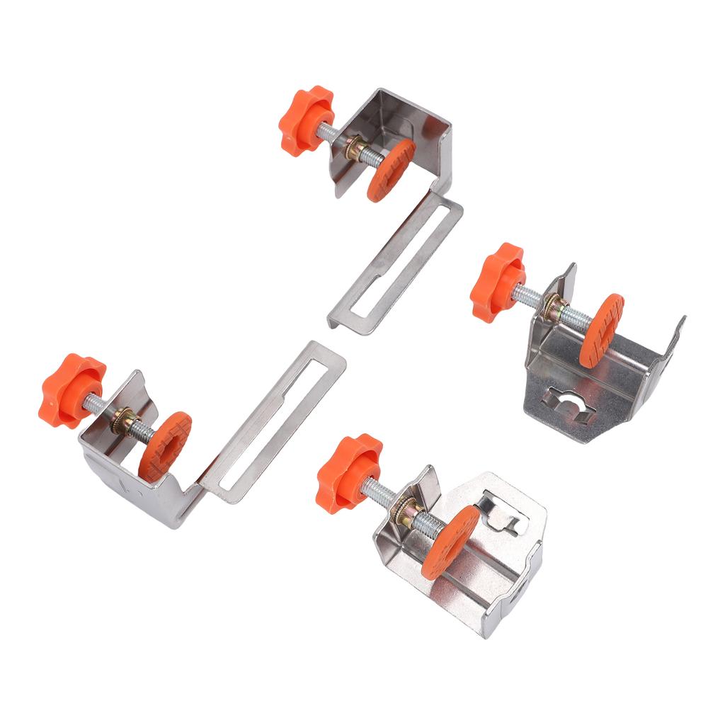 4PCS Drawer Panel Fixing Clamps Adaptive Margin Side Installation Cabinet Drawer Clamp for 10 30mm Outer Panels