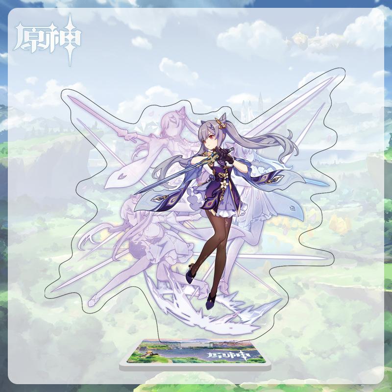 

Акриловая большая стойка высотой 16 см с персонажами из Мондштадта, Ли Юэ и Инадзума из Genshin Impact 16cm