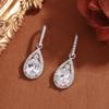 Moissanite Long Fringed Earrings Women'S Moissanite Water Drop Ear Buckles Premium Earrings