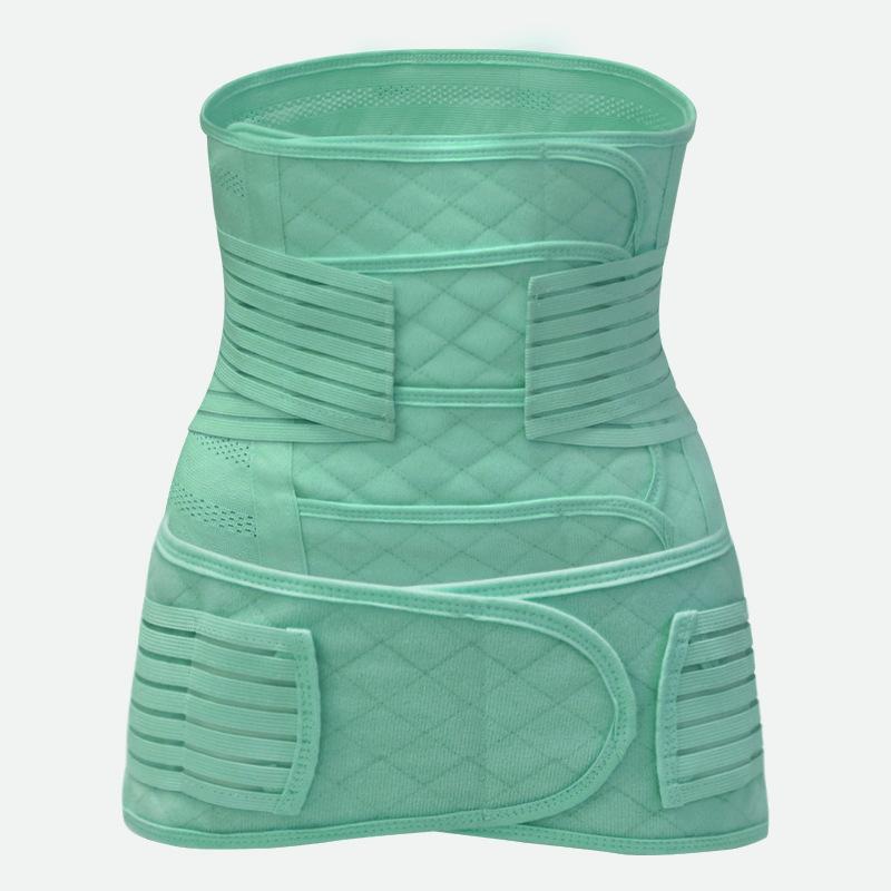 Breathable 4 Panel Postpartum Belly Band Set Soft All Season Waist Shaper Belt for C Section Natural Birth Women Care