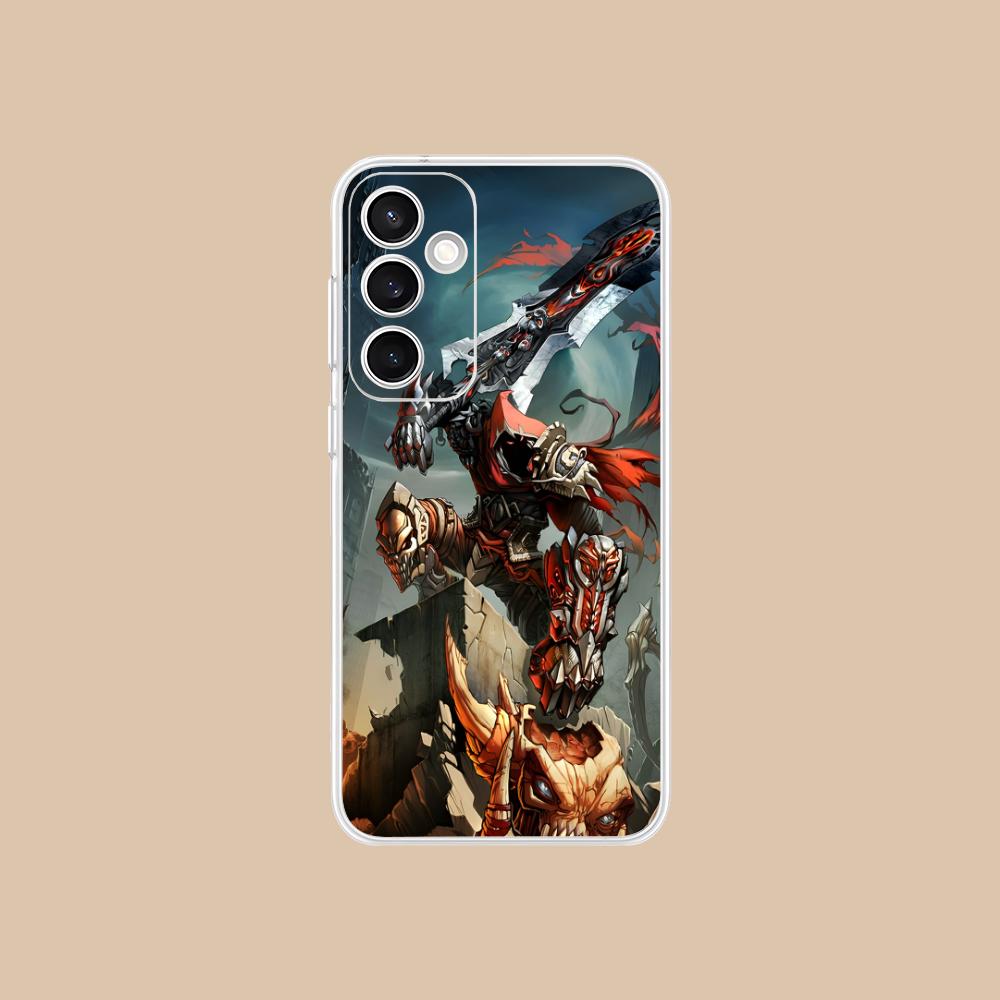 Game Darksiders Mobile Phone Case for Samsung Galaxy S25 S24 S23 S22 S21Plus FE Ultra Clear Colorful Cover Luxury Cellphones