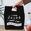 Bolsas de Almuerzo con Estampado de Friends Central Perk para Mujeres Hombres Bolsas Tote Portátiles Aisladas Serie de TV Friends Bolsas Térmicas para Alimentos Eco para Niños