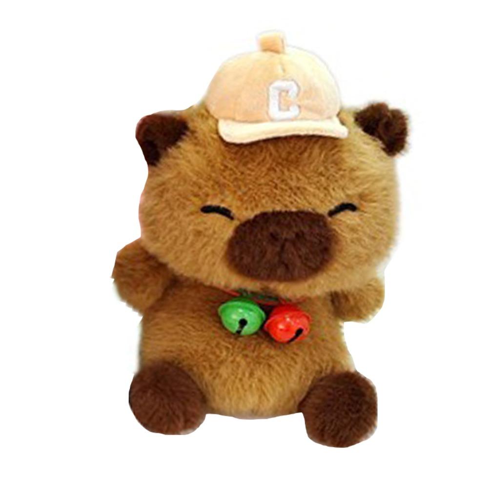 Elephant Panda Plush Toy Raccoon Rabbit Plush Doll Hat Capybara Doll  Kids Birthday Christmas