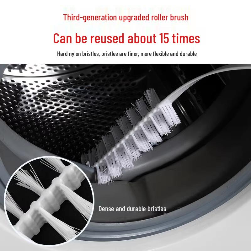 Long-Handle Drum Washing Machine Brush - Inner Drum and Gap Cleaner 