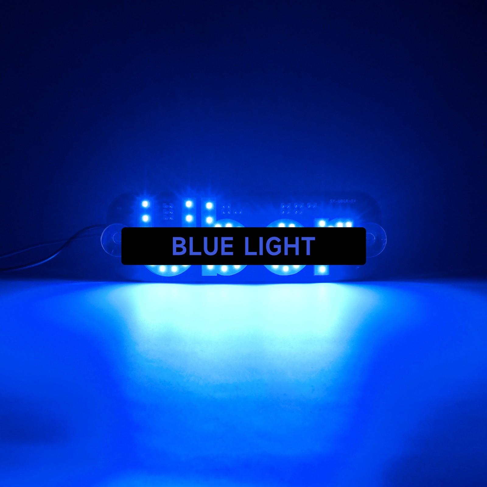 

Индикатор такси, пустой автомобильный свет, U~ber такси свет, автомобильный светодиодный фонарь такси Usb One Size синий