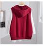 Autumn New Plus Size Hooded Korean Style Slimming Loose Casual Vest Jacket S5660