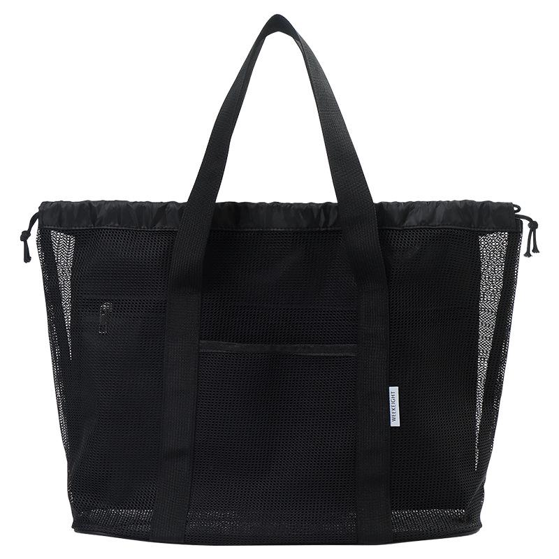 Summer Large Capacity Mesh Beach & Bath Tote for Kids