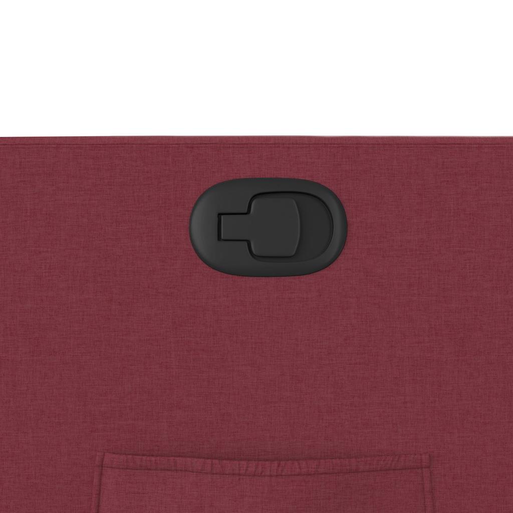 Recliner with Rising Aid Burgundy Fabric