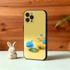 1PC Cute Bouncy D-Dragon S-slimes Phone Case For iPhone17,16,15,14,13,12Plus,Pro Max,XS,5G Soft Silicone Black Cover