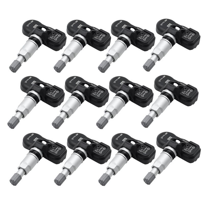 AASS-Autel TS408 TS508 ITS600 MX TPMS Tire Pressure Sensor 12Pcs Programmable 315MHZ Universal Sensor Monitor