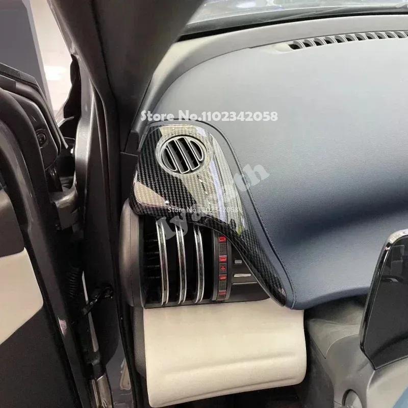 L/RHD For BYD ATTO 3 YUAN PLUS ABS front dashboard side air condition outlet cover Center Console panle Cover Sticker