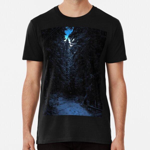 Wolf Eyes In the Woods Premium T-Shirt S To 5XL Made In the AU/USA T-Shirt