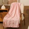 Fumede Capybara Kids' Coral Fleece Bath Towel