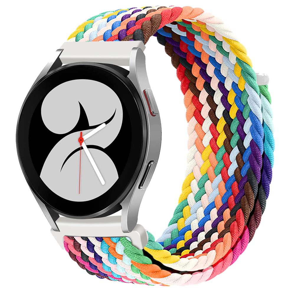 Braided Solo Loop Strap For Samsung Galaxy Watch 7/5/pro/4/6/Classic/active 2 correa bracelet Huawei watch GT/4/2e/2/3/pro band