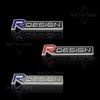 Metal R Design Grille Badge 3D Stickers Car Trunk Body Emblem Decal Car Styling For Volvo S40 S60 S80 V60 XC40 XC60 XC90 V40 AWD