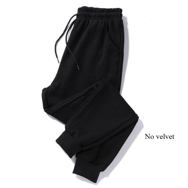 

Мужские зимние спортивные штаны из плотного флиса Polar - затягивающиеся, свободный крой, плотные и теплые повседневные брюки 5XL прохладный черный